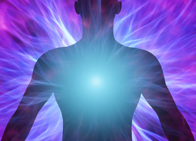 Illustration: Gedankenformen und negative Energie